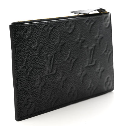 Louis Vuitton Empreinte Felicie Chain Wallet Zippered Insert Black 3 of 6