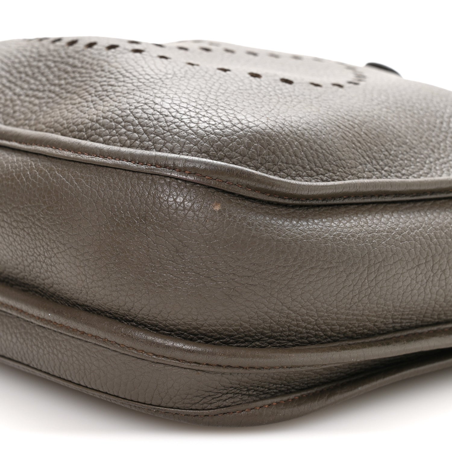 Hermes Taurillon Clemence Evelyne III PM Etain 10 of 10