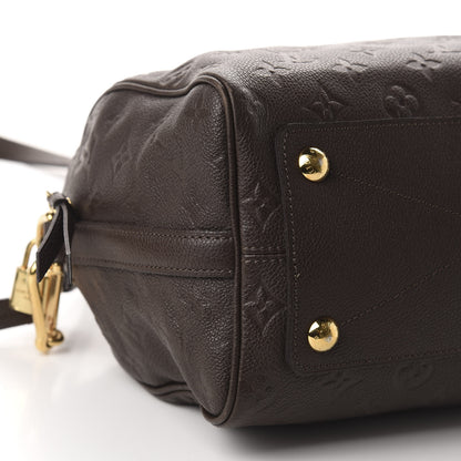 Louis Vuitton Empreinte Speedy Bandouliere 25 Chocolate 6 of 10