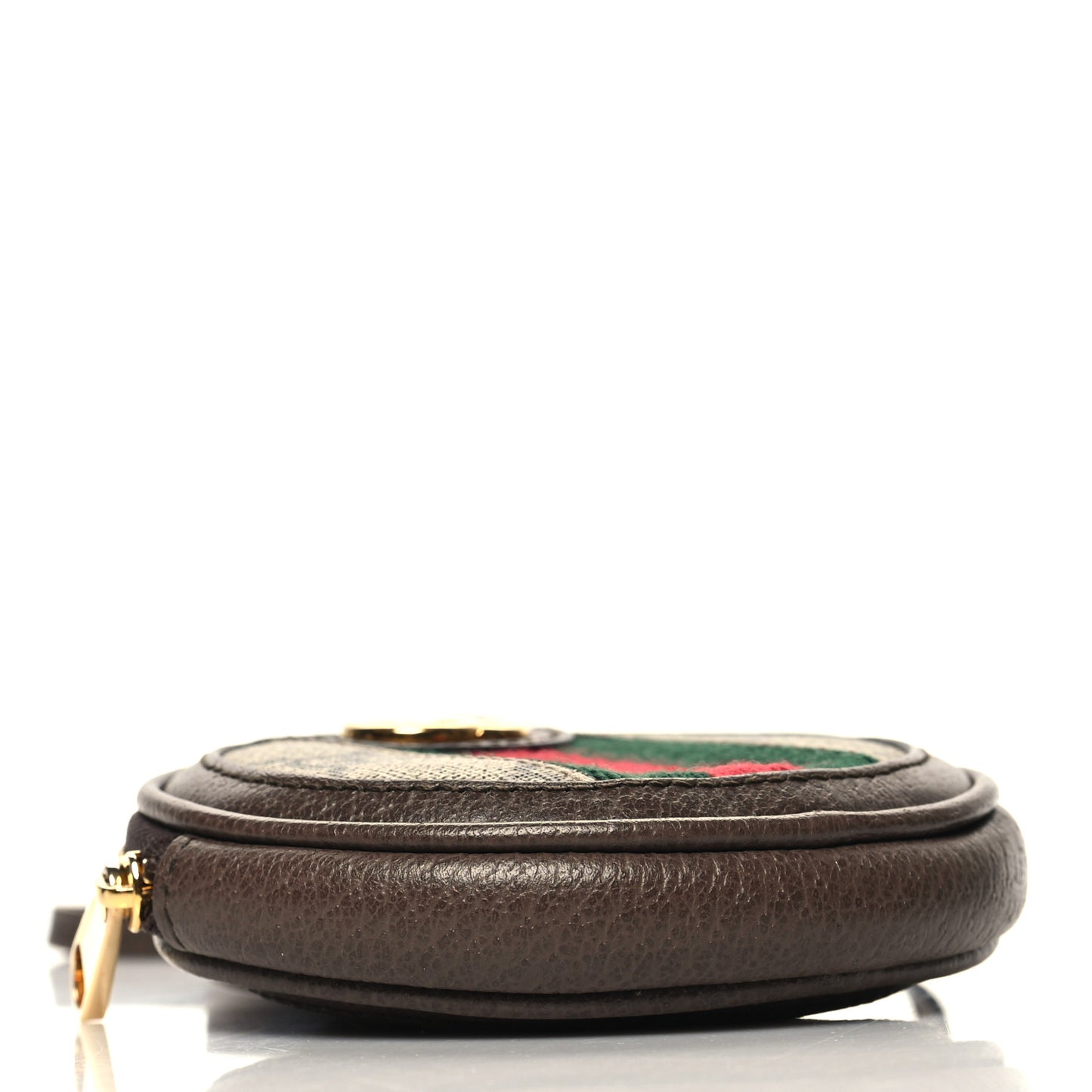 GG Supreme Monogram Web Mini Ophidia Round Bag Beige New Acero