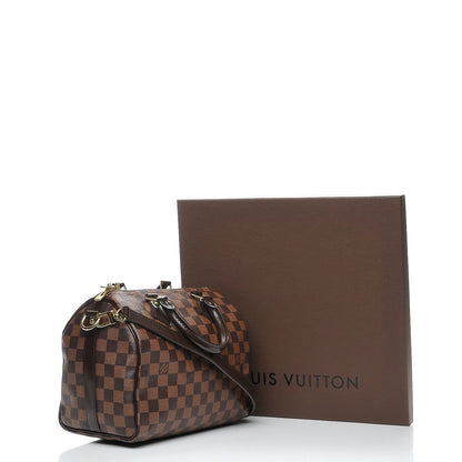 Louis Vuitton Damier Ebene Speedy Bandouliere 25 10 of 10
