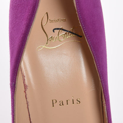 Christian Louboutin Suede So Kate 120 Pumps 40.5 Orchidee 7 of 7