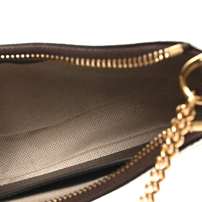 Gucci GG Supreme Monogram Textured Dollar Calfskin Mini Ophidia Chain Bag Beige Ebony 5 of 11