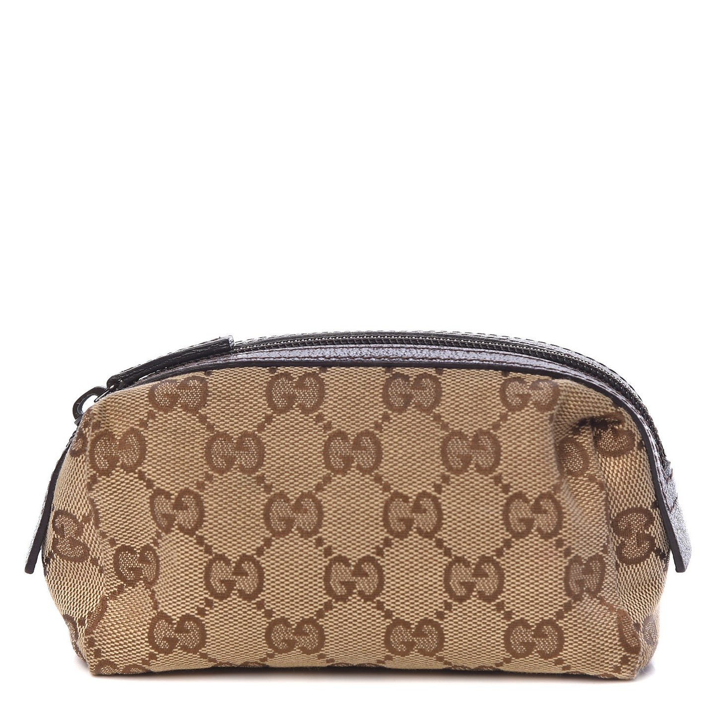 Monogram Small Cosmetic Case Dark Brown