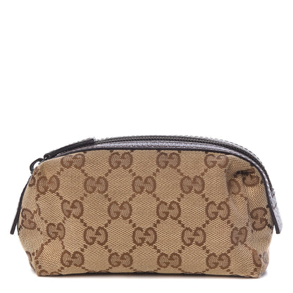 Gucci Monogram Small Cosmetic Case Dark Brown 1 of 7