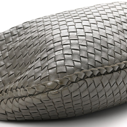 Bottega Veneta Nappa Intrecciato Large Veneta Hobo Grey 8 of 9