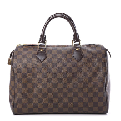 Louis Vuitton Damier Ebene Speedy 30 1 of 13