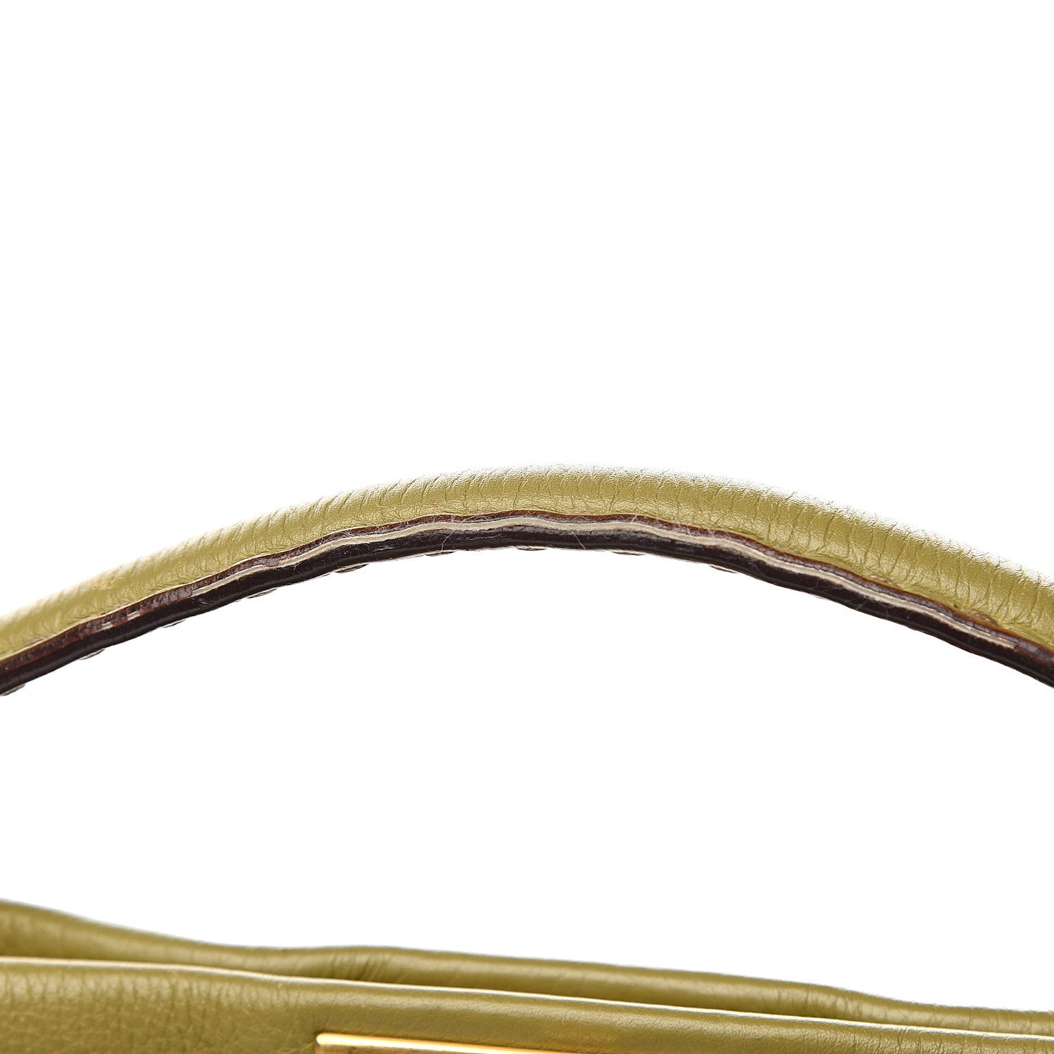 Fendi Cuoio Romano Selleria Large Peekaboo Iconic Satchel Muschio Moro 16 of 16