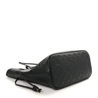 Louis Vuitton Empreinte Monogram Giant Neverfull MM Black 5 of 10