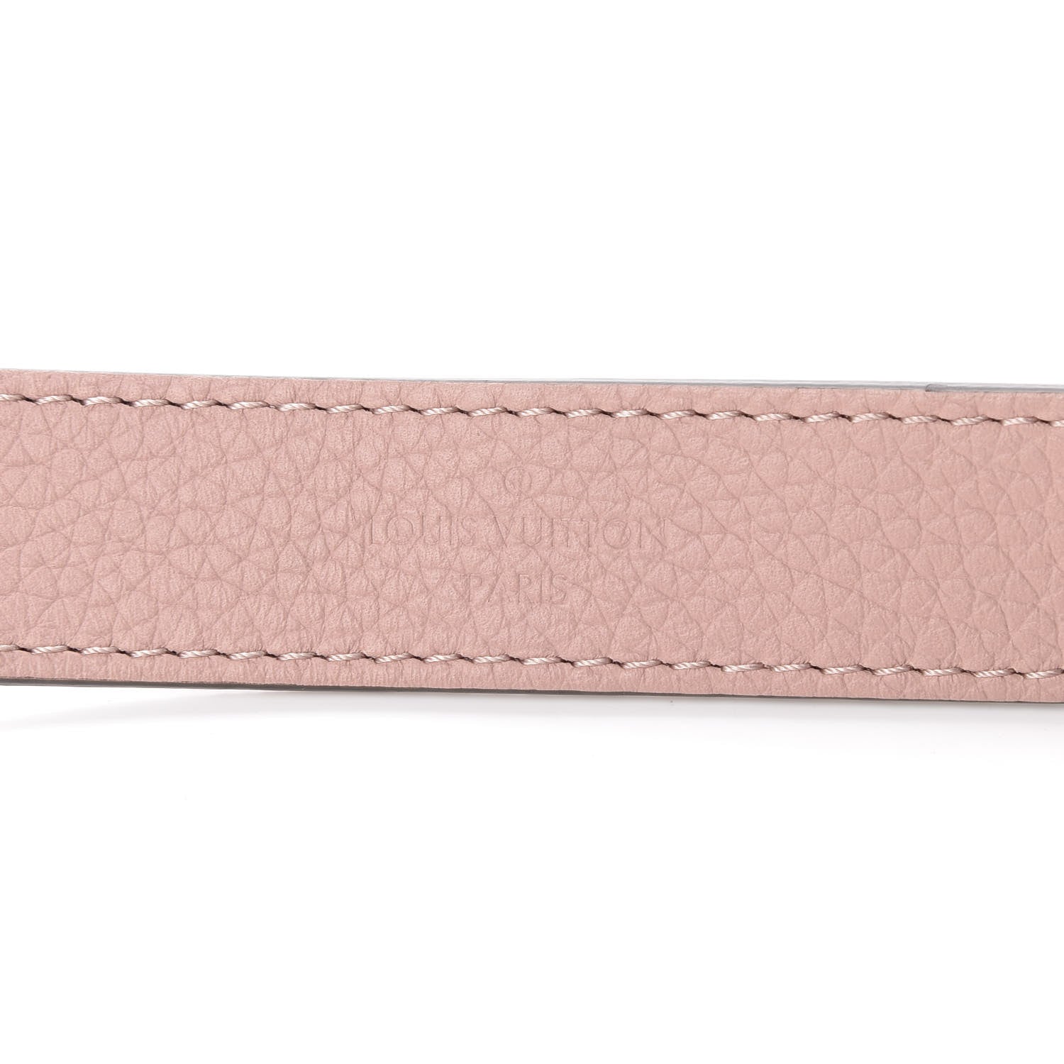 Louis Vuitton Calfskin Jersey Shoulder Strap Magnolia 3 of 4