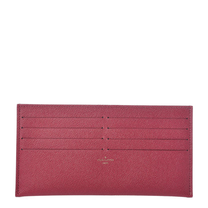 Louis Vuitton Calfskin Felicie Card Holder Insert Fuchsia 1 of 6