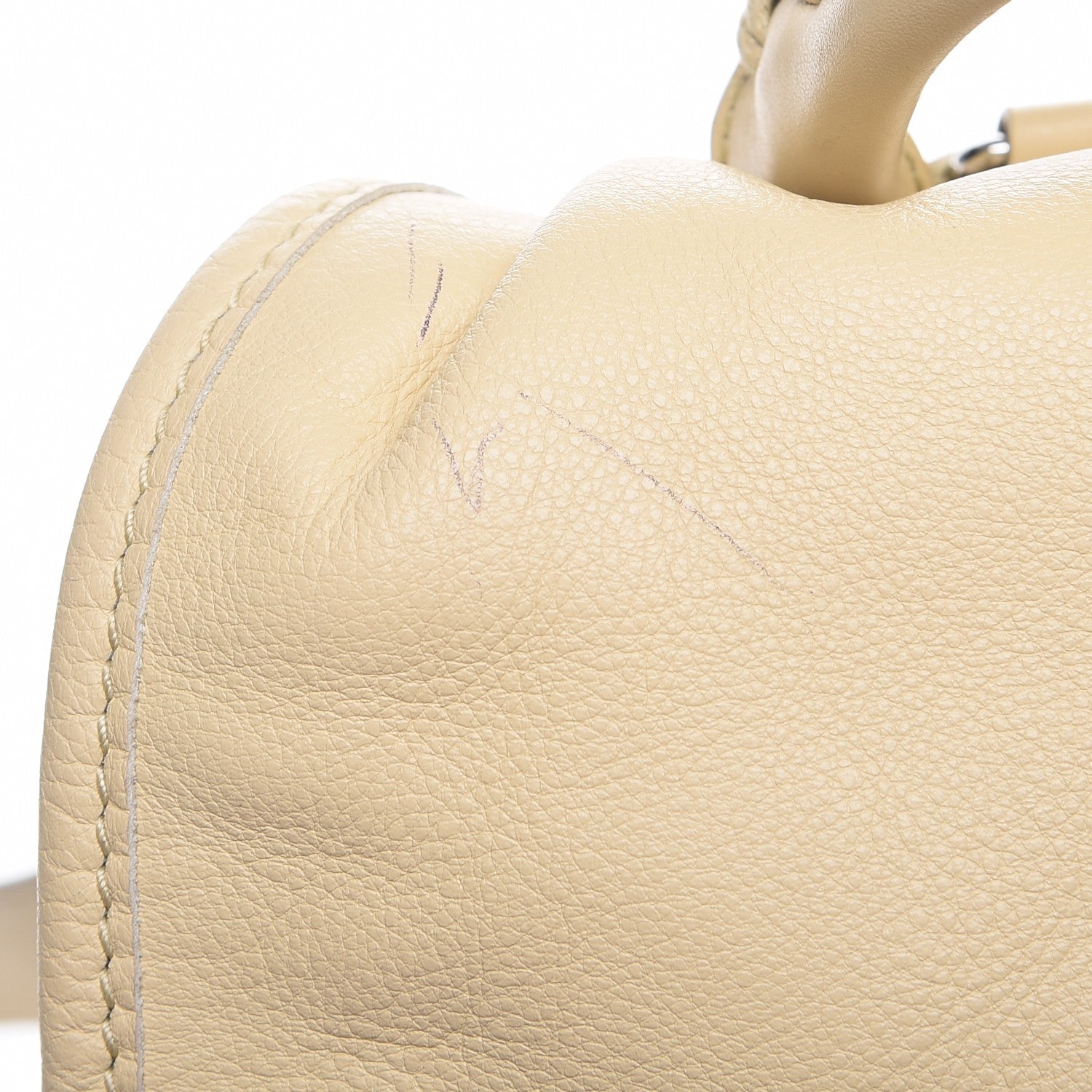 Balenciaga Veau Amp Plate Silver Hardware Traveler Backpack Beige Argile 8 of 11
