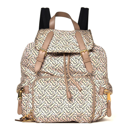 Burberry Nylon Monogram Medium Rucksack Backpack Blush 1 of 4
