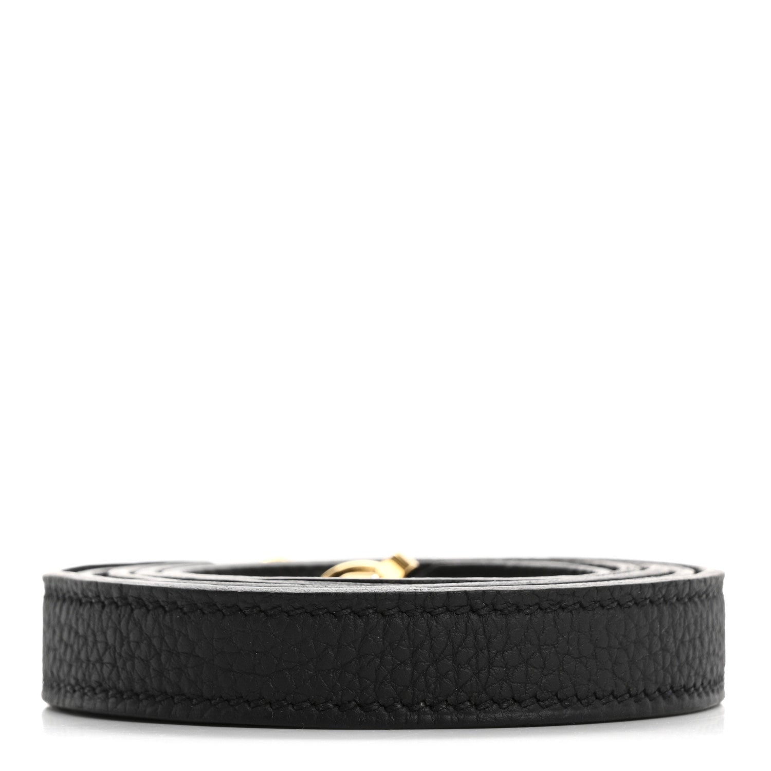 Hermes Togo Kelly Shoulder Strap Black 2 of 5