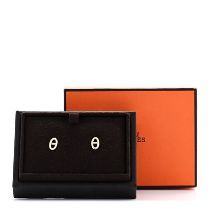 Hermes 18K Rose Gold TPM Farandole Stud Earrings 5 of 5