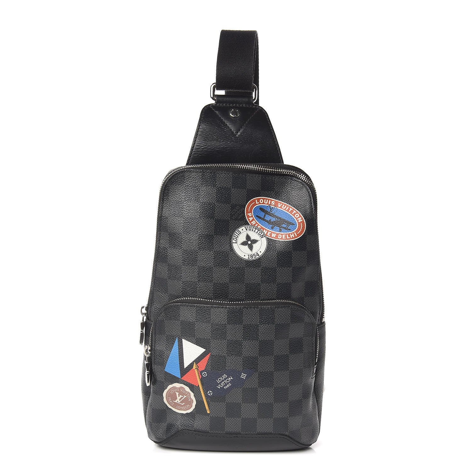 Louis Vuitton Damier Graphite LV League Avenue Sling Backpack 1 of 10