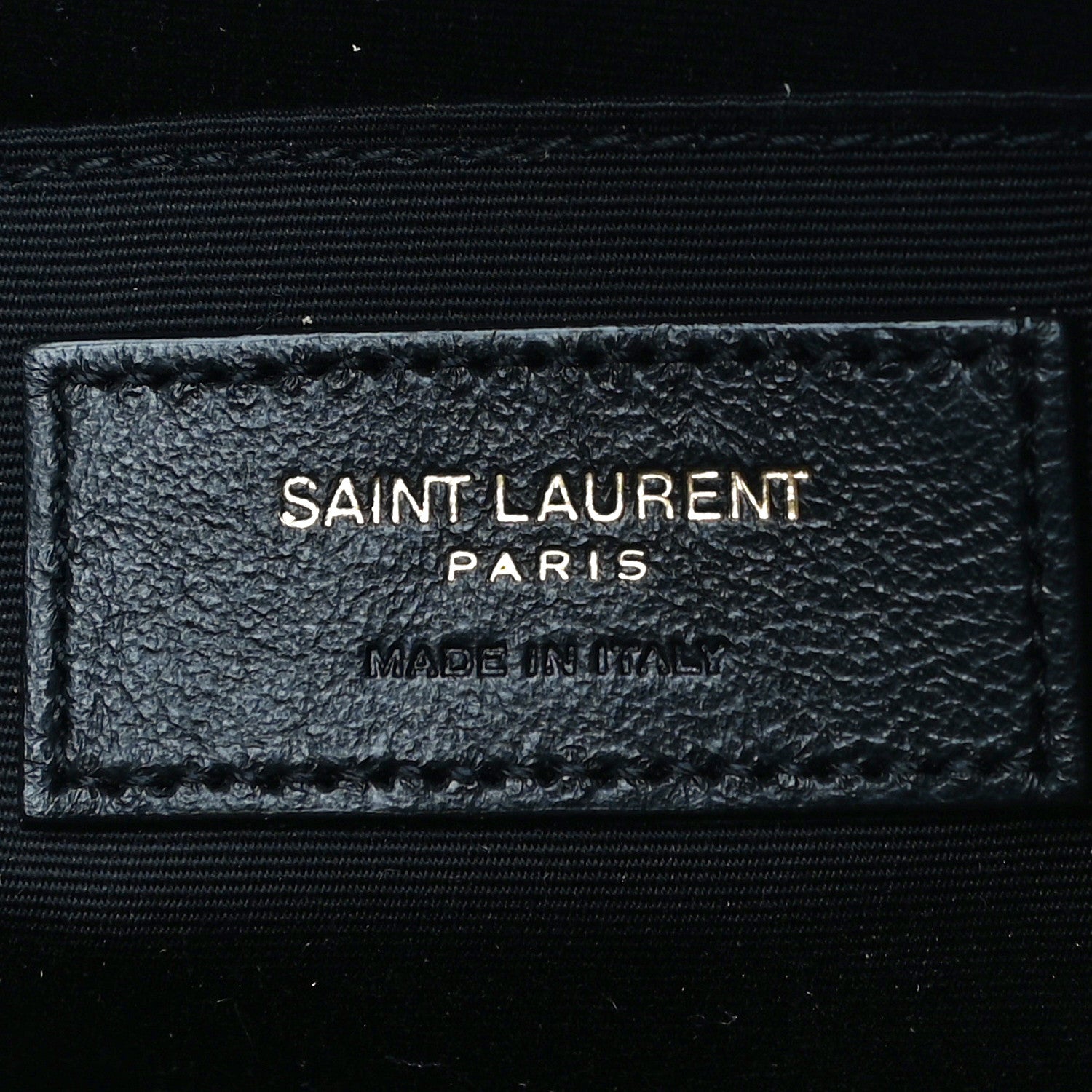 Saint Laurent Calfskin Matelasse Monogram Lou Camera Bag Dark Latte 6 of 10