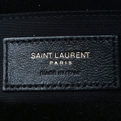 Saint Laurent Calfskin Matelasse Monogram Lou Camera Bag Dark Latte 6 of 10