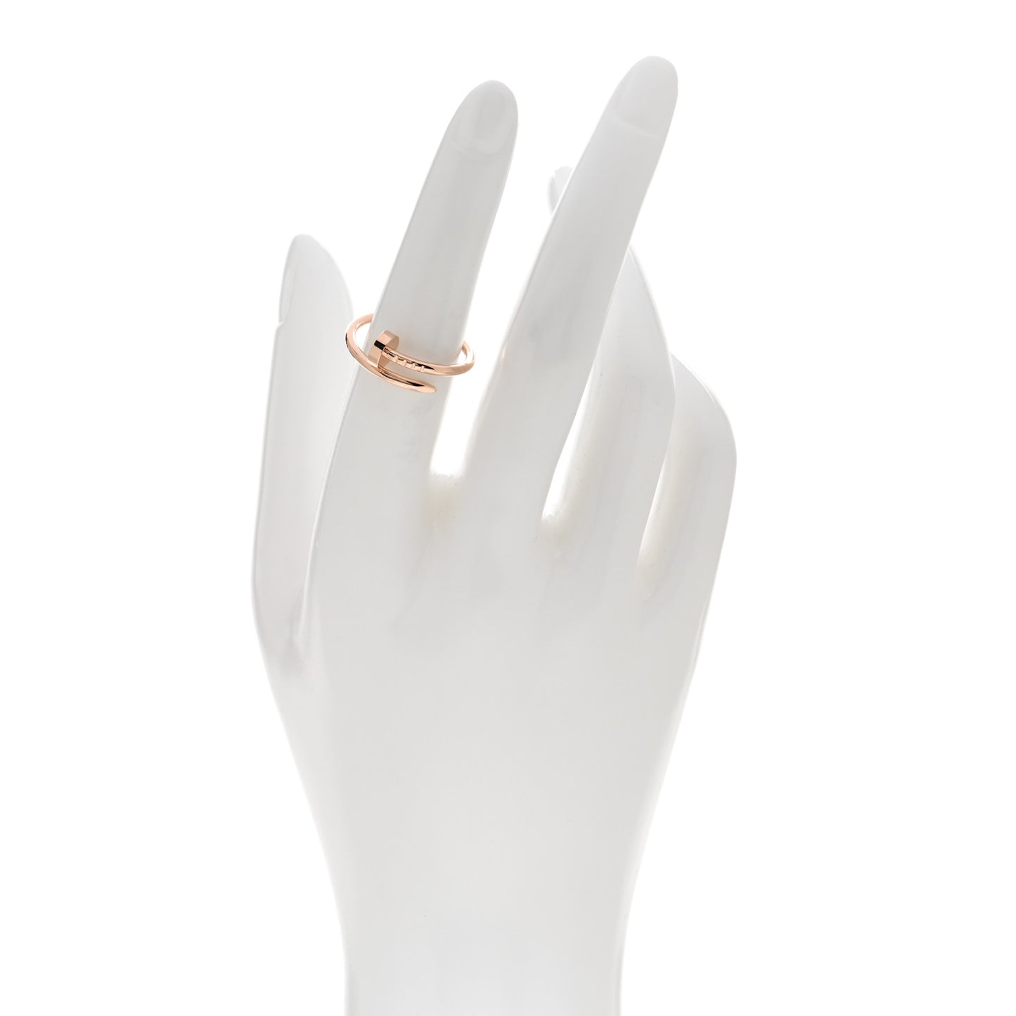 18K Pink Gold Small Juste Un Clou Ring 52 6