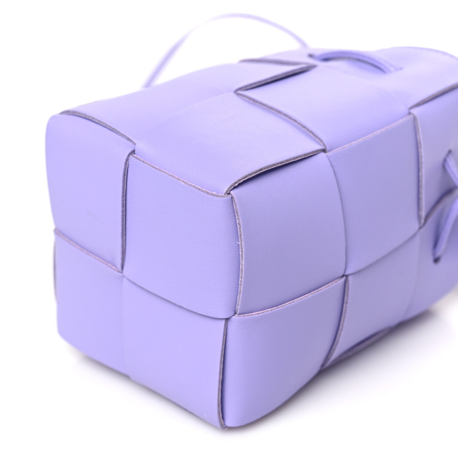 Bottega Veneta Nappa Maxi Intrecciato Mini Cassette Bucket Bag Wisteria 8 of 8