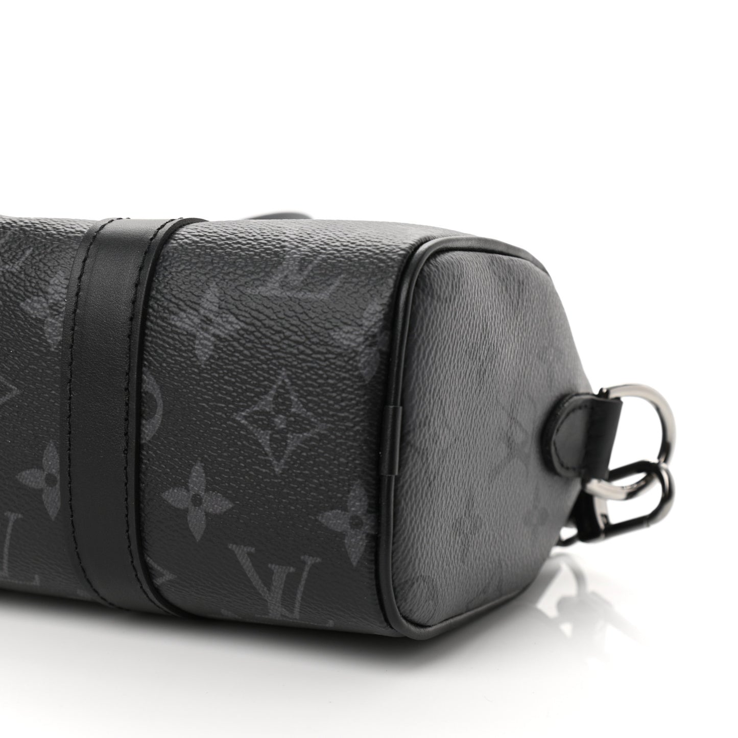 Reverse Monogram Eclipse Keepall XS Black
