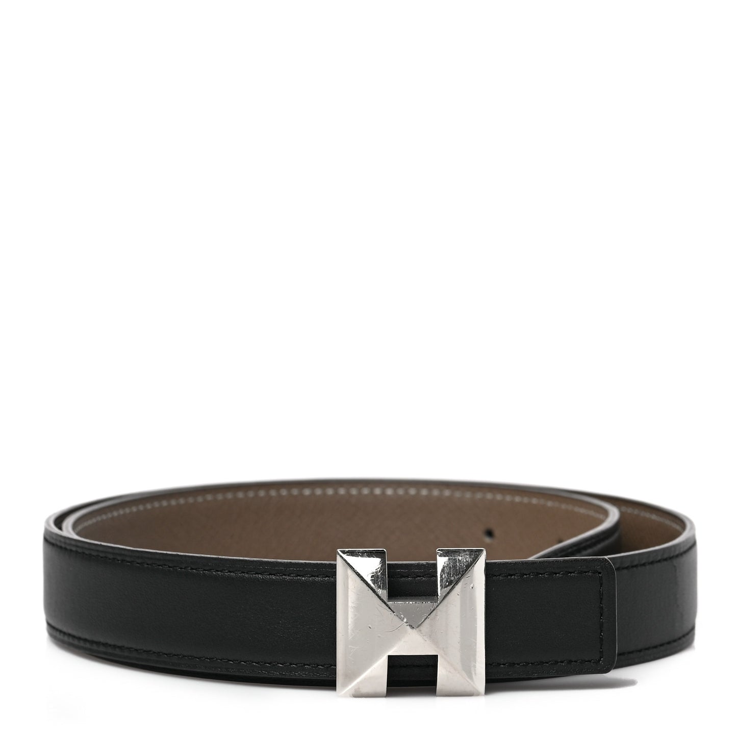 Swift Epsom Medor H Belt 75 30 Black Etoupe