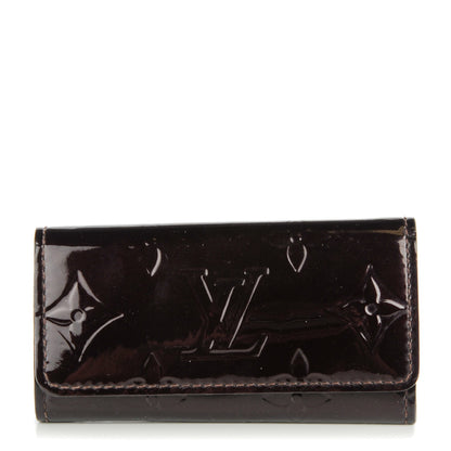 Louis Vuitton Vernis Multicles 4 Key Holder Amarante 1 of 7