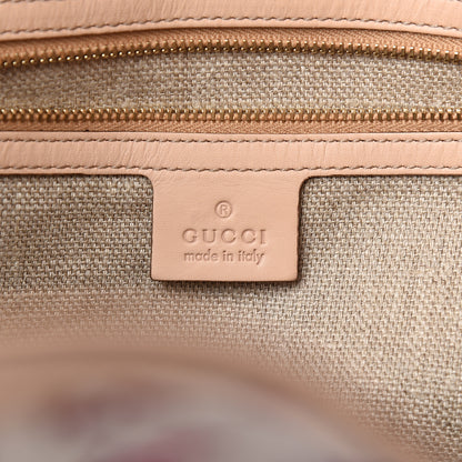 Gucci Canvas Floral Flora Peggy Bamboo Top Handle Hobo 5 of 9