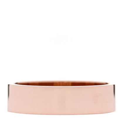 Hermes 18K Rose Gold Diamond PM Kelly Ring 54 7 3 of 5