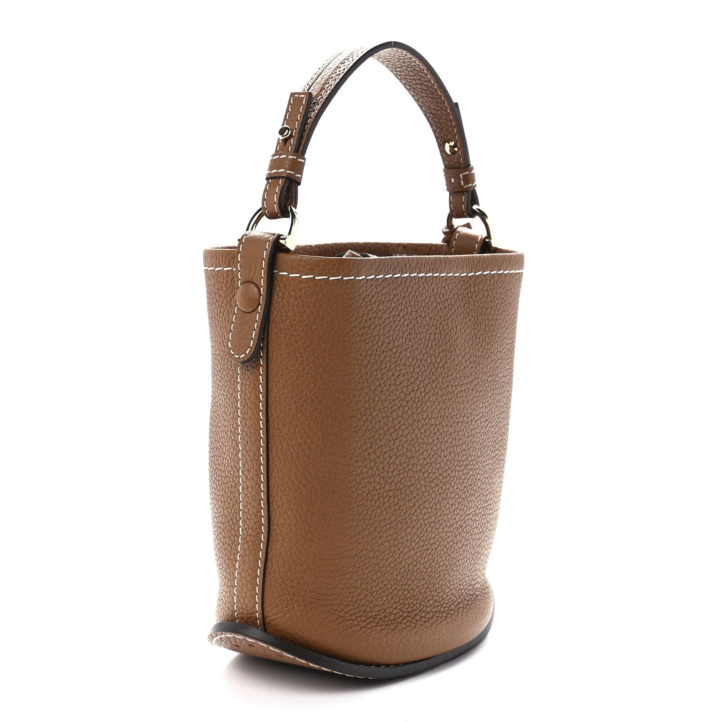 Taurillon Mini Pin Daily Surpique Bucket Vegetal Ivory