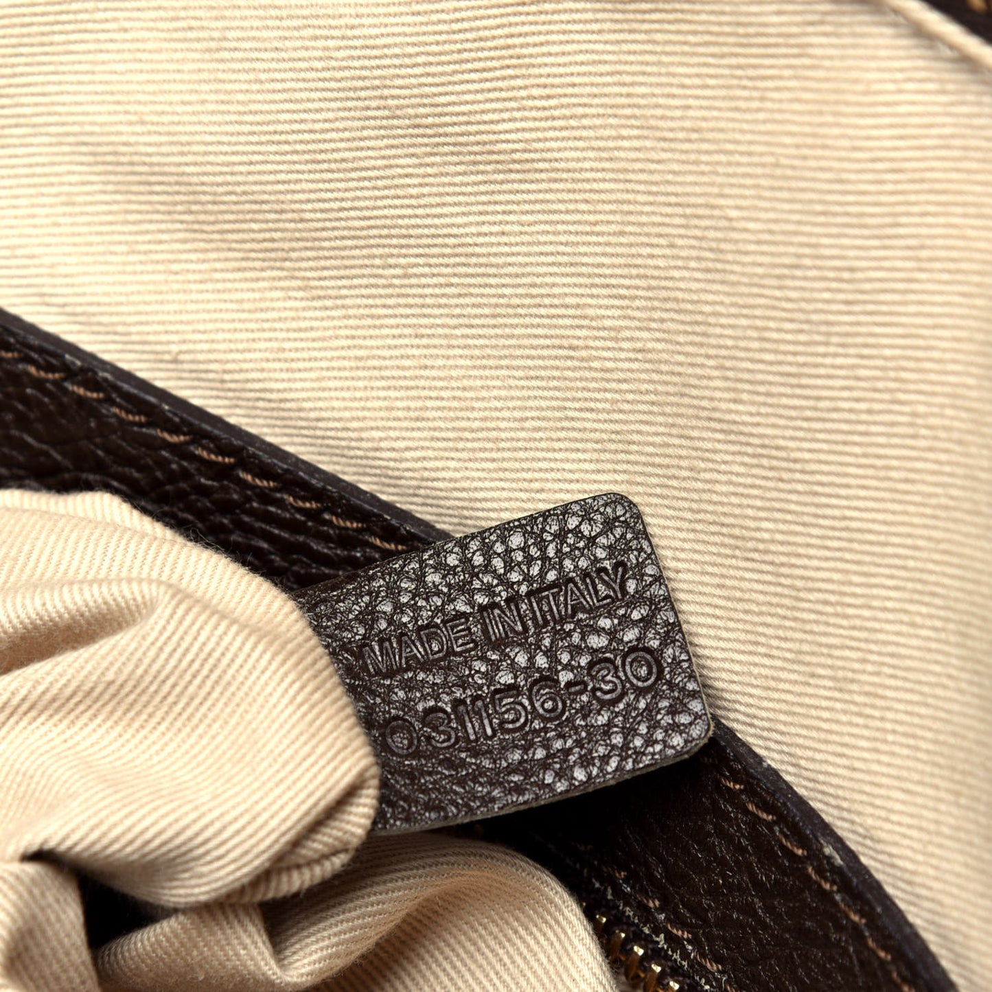 Calfskin Georgia Dome Bag Brown