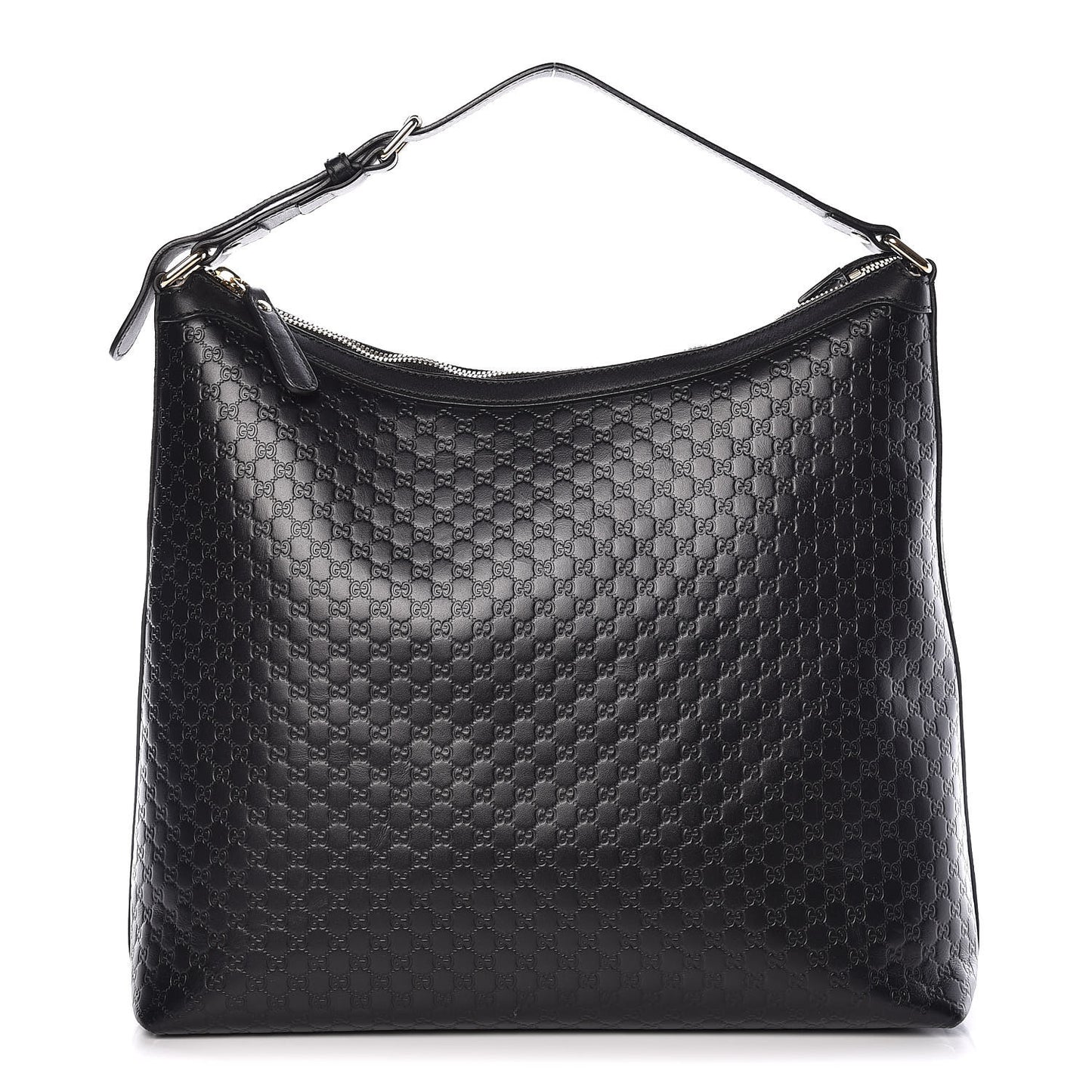 Soft Microguccissima Margaux Shoulder Bag Black