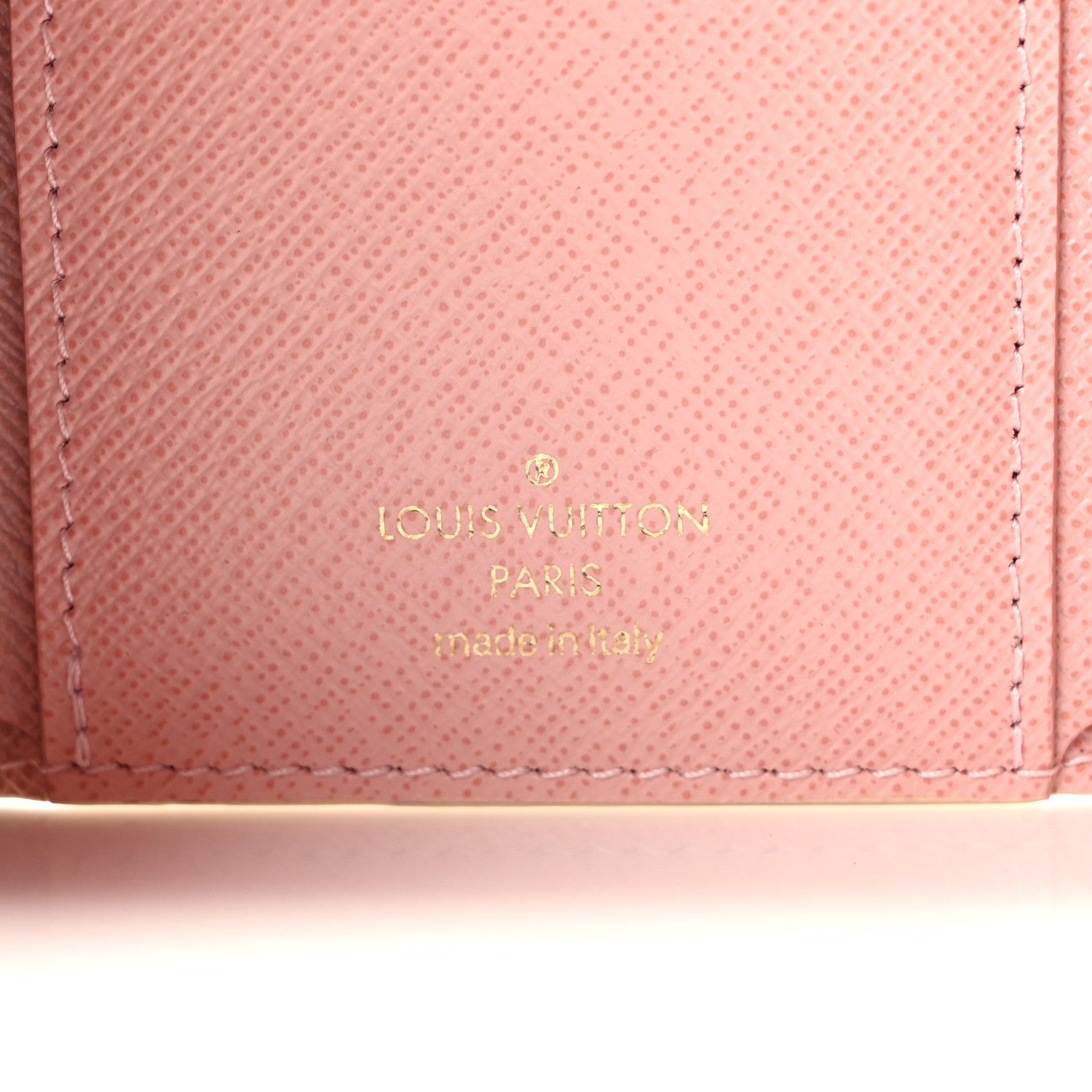 Louis Vuitton Damier Azur Victorine Wallet Rose Ballerine 6 of 8