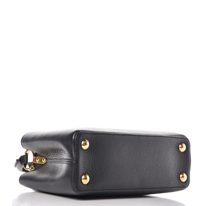 Louis Vuitton Taurillon Capucines BB Black 4 of 13