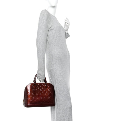 Louis Vuitton Vernis Alma PM Rouge Fauviste 2 of 10