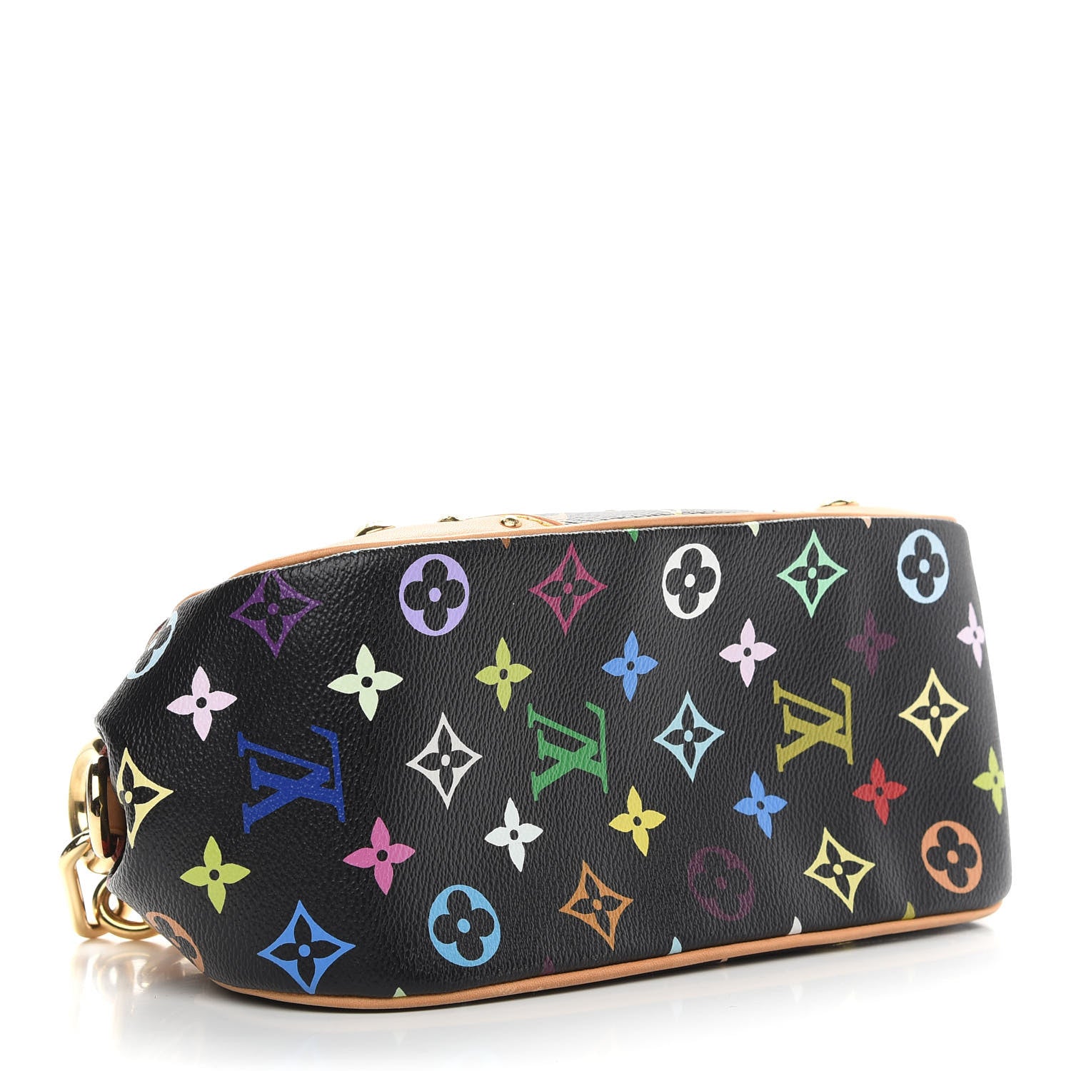 Louis Vuitton Monogram Multicolor Marilyn Black 4 of 10
