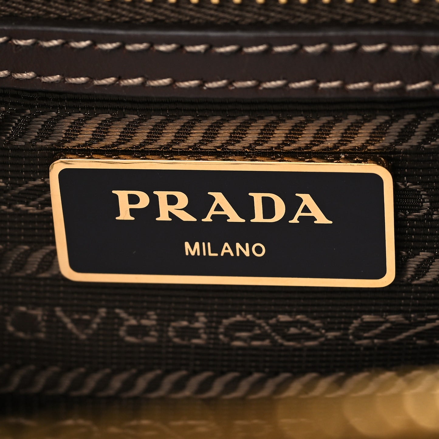 Jacquard Logo Camera Bag Corda Bruciato