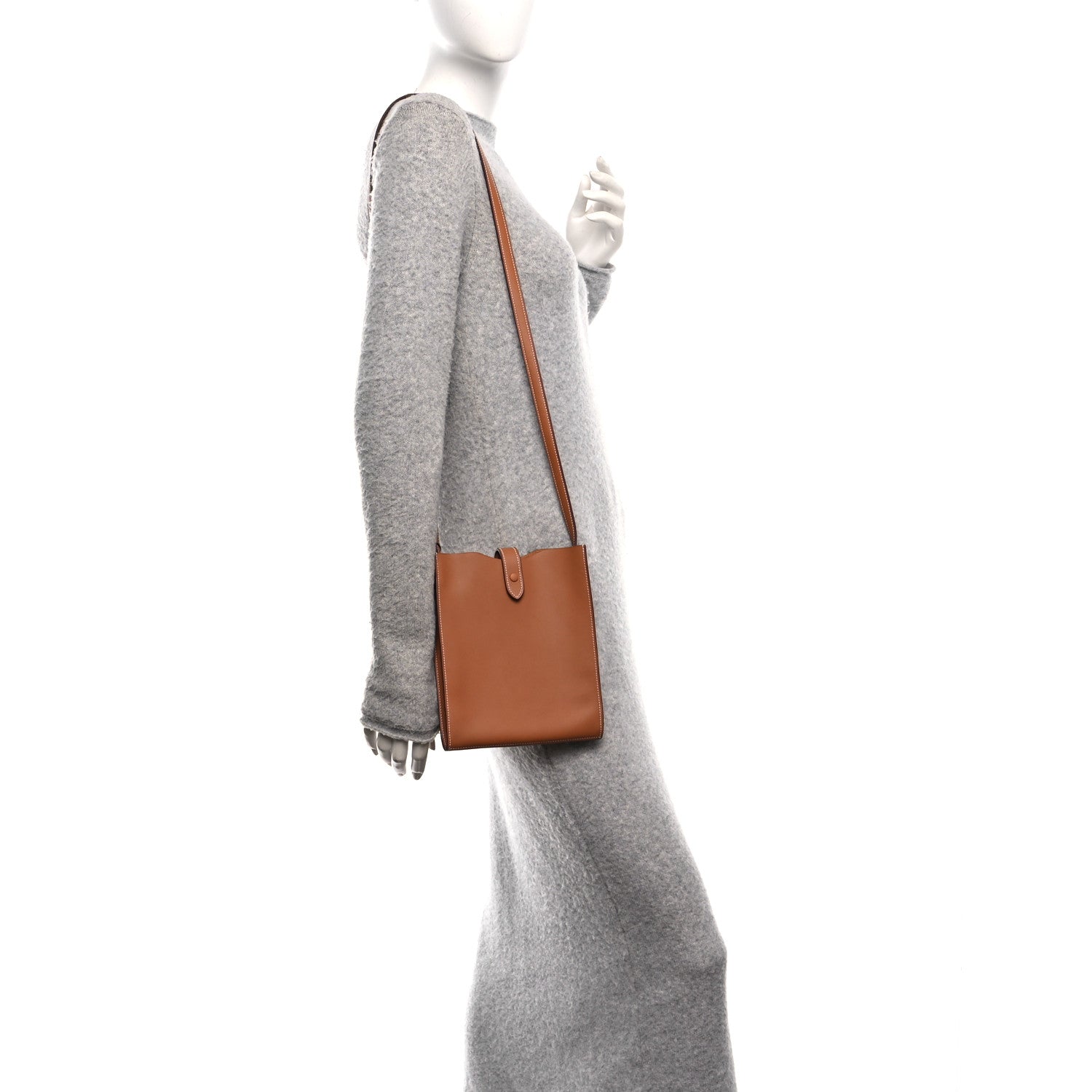 Hermes Swift Messenger Bag Gold 2 of 11