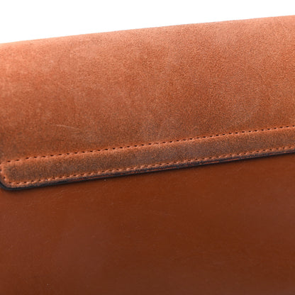 Chloe Suede Calfskin Small Faye Shoulder Bag Tobacco 5 of 6