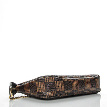 Louis Vuitton Damier Ebene Mini Pochette Accessories 4 of 6