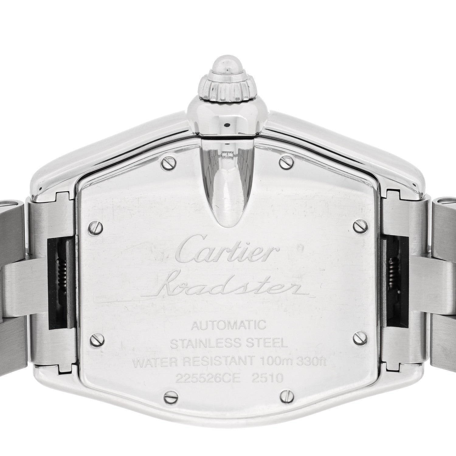 Cartier Stainless Steel 37mm Roadster Automatic Watch 4 of 4