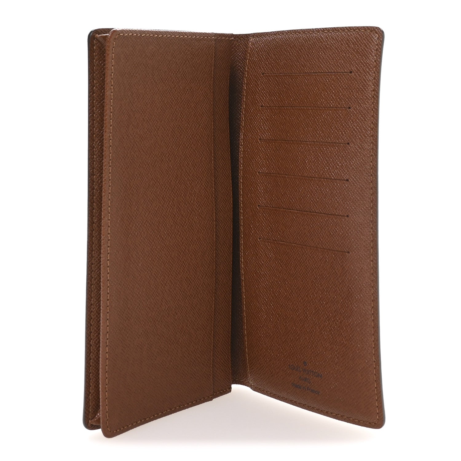 Louis Vuitton Monogram Porte Valeurs Checkbook Wallet 5 of 7