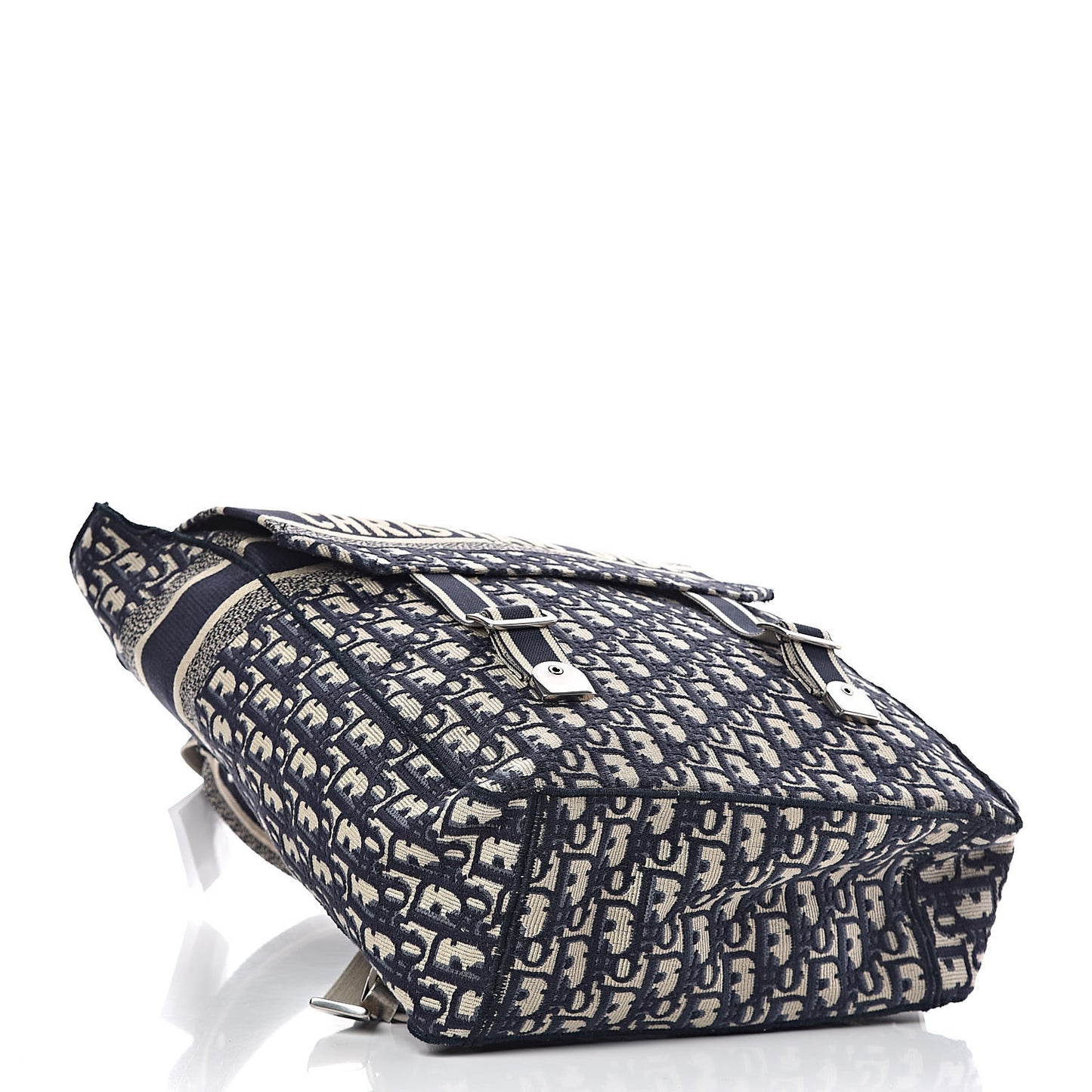 Oblique Backpack Blue White