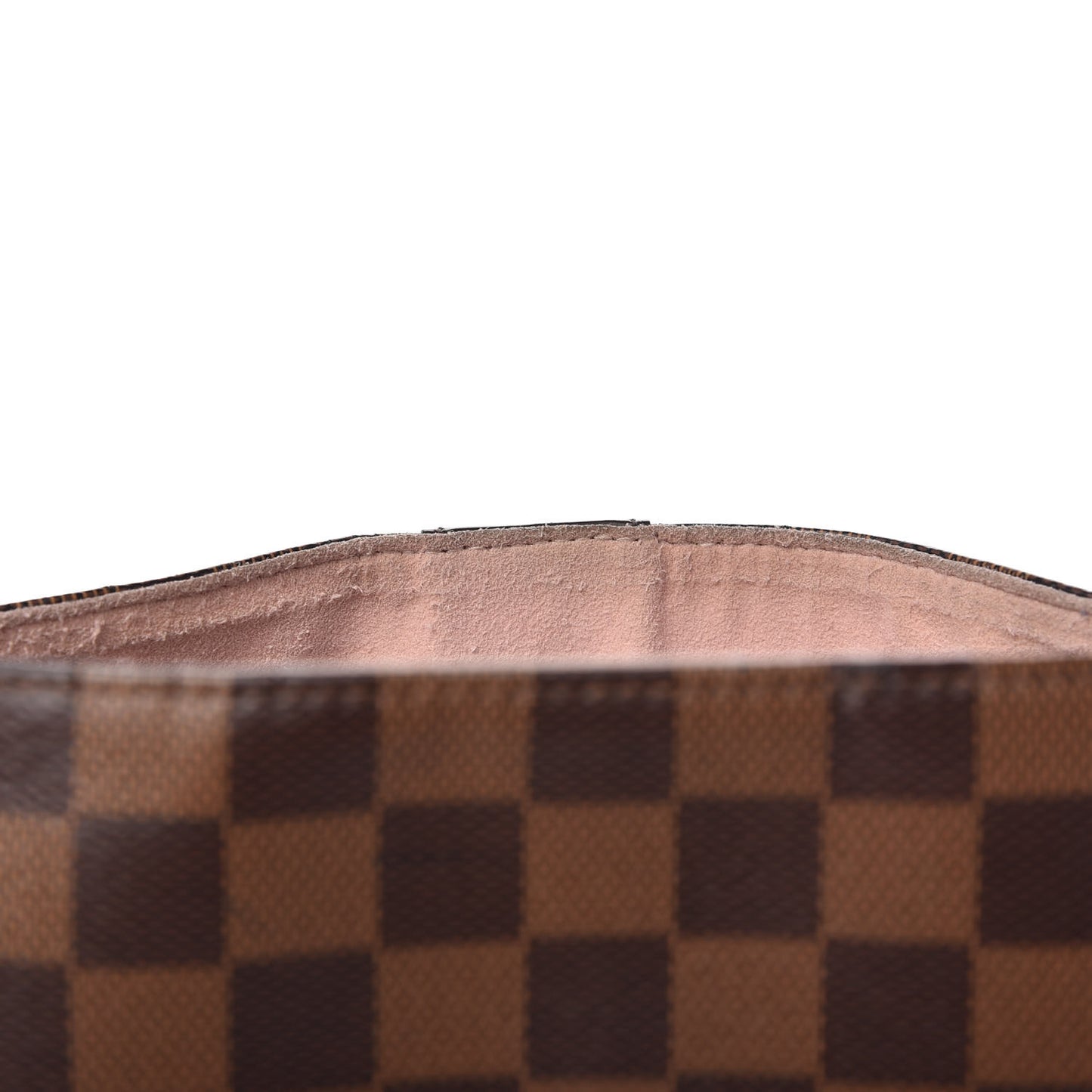 Damier Ebene Caissa Hobo Rose Ballerine