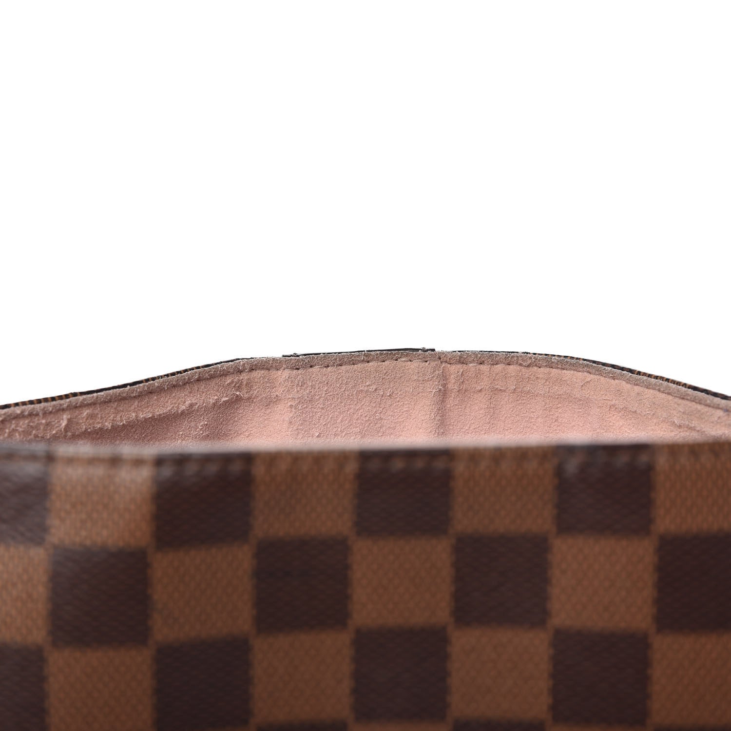 Louis Vuitton Damier Ebene Caissa Hobo Rose Ballerine 17 of 18