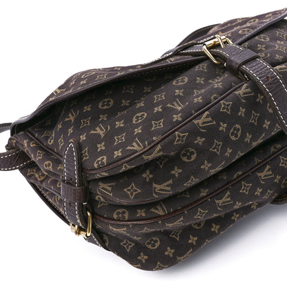 Louis Vuitton Monogram Mini Lin Saumur Ebene 11 of 13