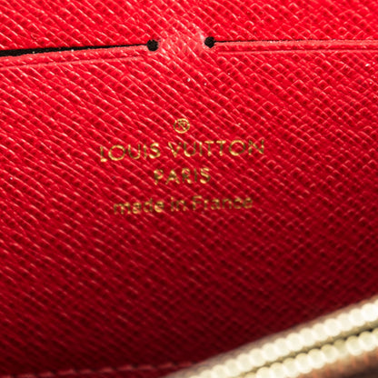 Louis Vuitton Damier Ebene Clemence Wallet 8 of 9