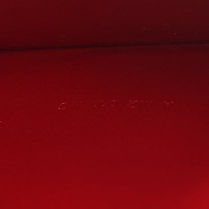 Hermes Tadelakt Bearn Gusset Wallet Rouge Vif 7 of 8