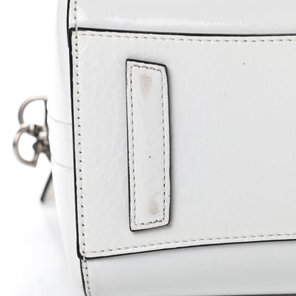 Givenchy Crinkled Patent Calfskin Mini Antigona White 11 of 16