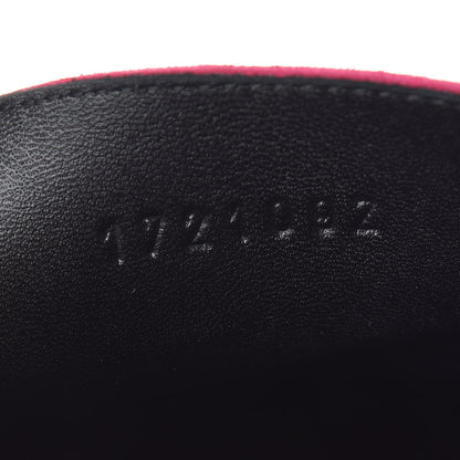 Hermes Suede Goatskin Paris Loafers 37 Rose Fuchsia 7 of 11